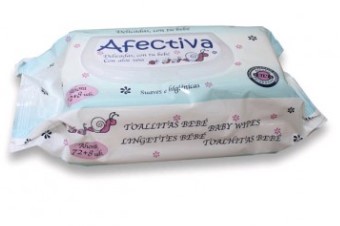 0055  AFECTIVA TOALLITAS BEBE 80 UNIDADES