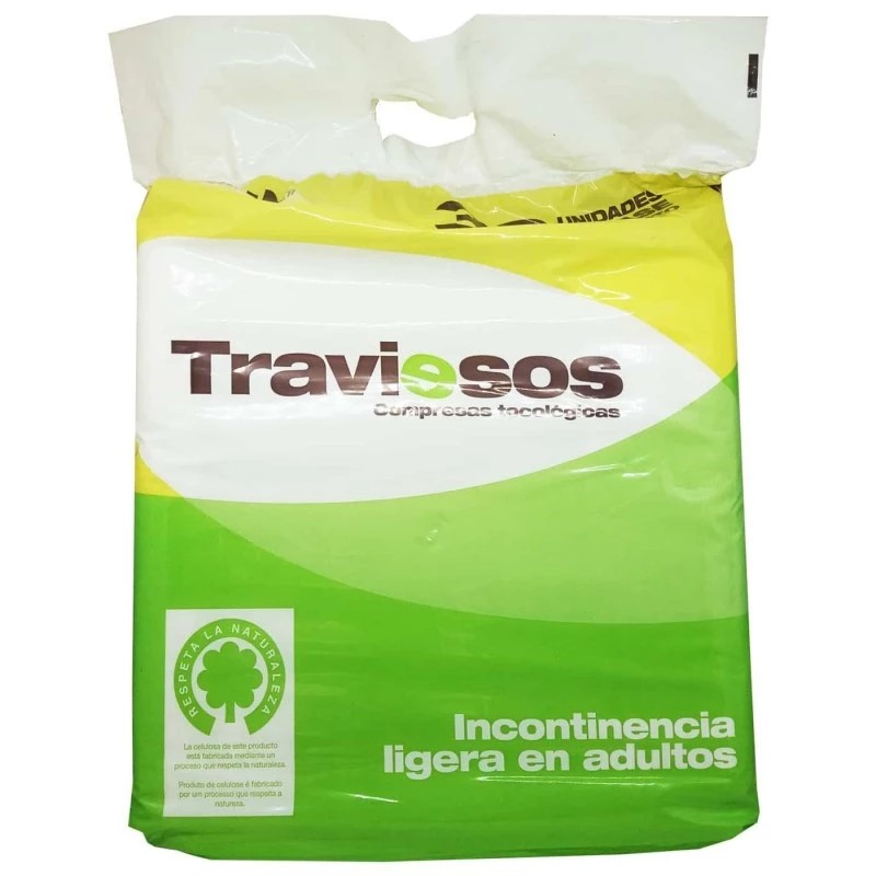 0057  TRAVIESOS PAÑAL 36 UNIDADES (COMPRESAS TOCOLÓGICAS)