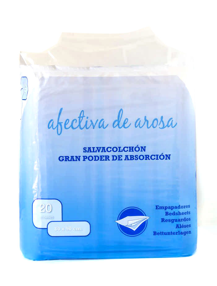 0061  AFECTIVA SALVACOLCHON 60X90 20 UNIDADES