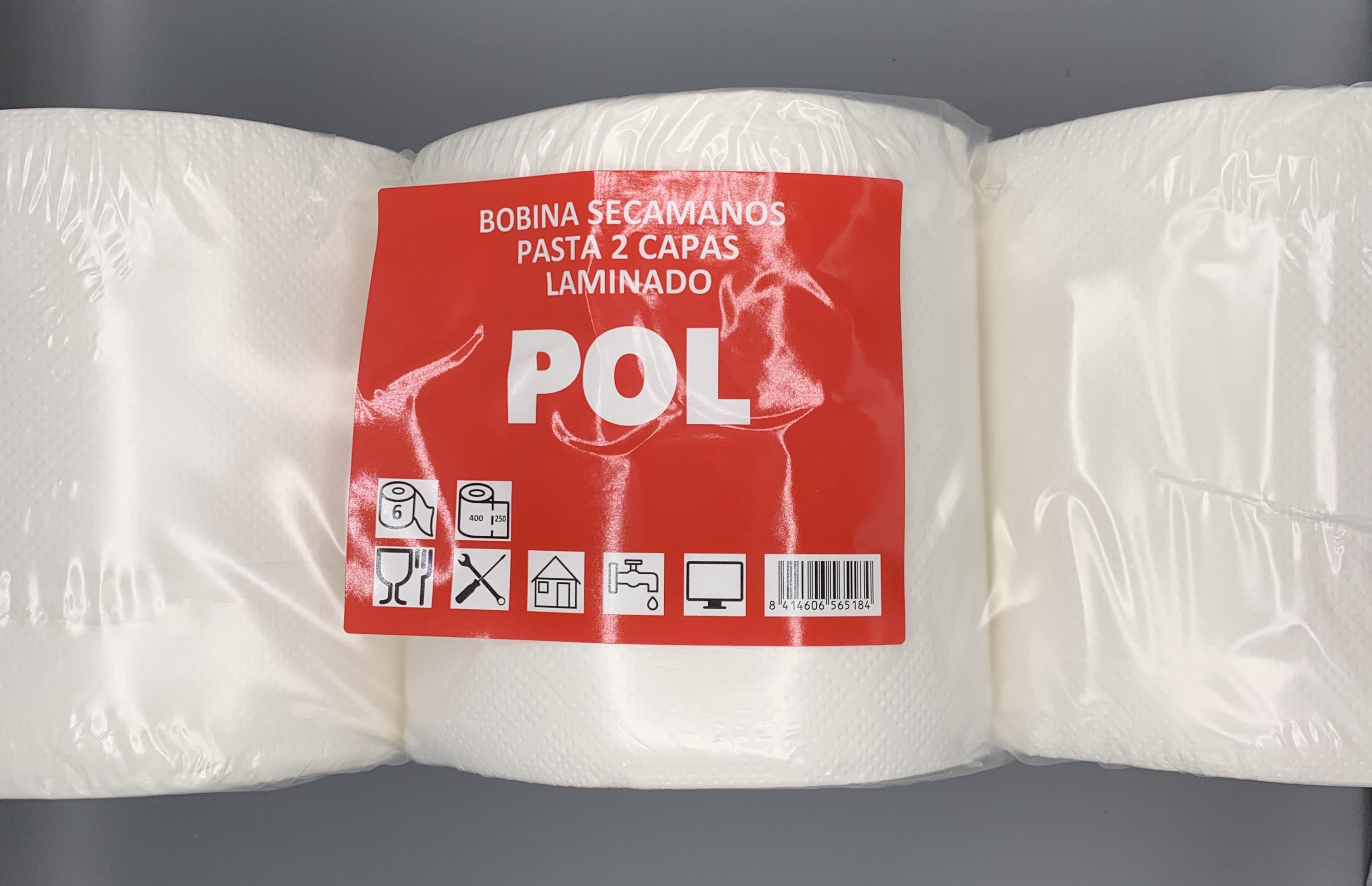 0087  POL SECAMANOS SMART 220 SERVICIOS 6 ROLLOS LAMINADO