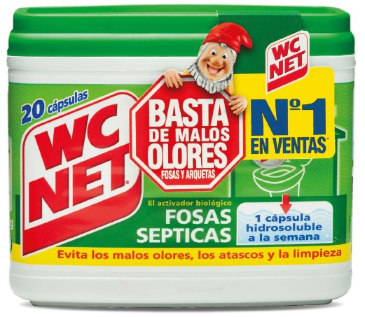 0143  WC NET FOSAS SEPTICAS 20 CAPSULAS