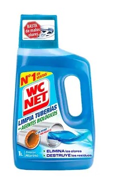 0147  WC NET LIMPIATUBERIAS BIO CLP 12X1000ML