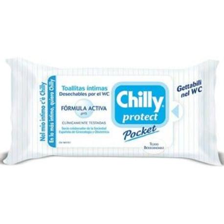 0160  CHILLY TOALLITAS INTIMAS PROTECT 12 U.