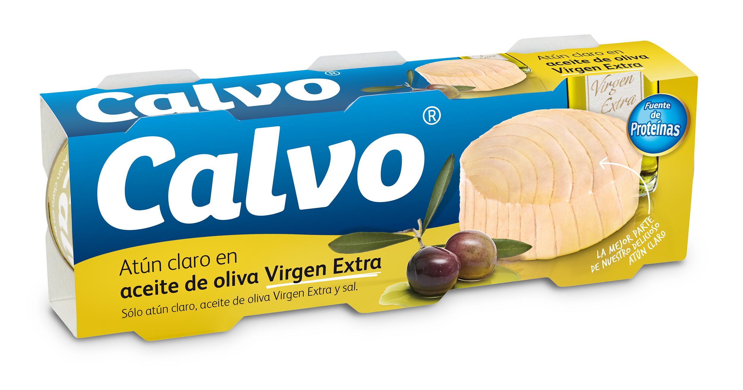 0185  CALVO ATÚN CLARO ACEITE DE OLIVA VIRGEN EXTRA P-3 RP65GR. R20