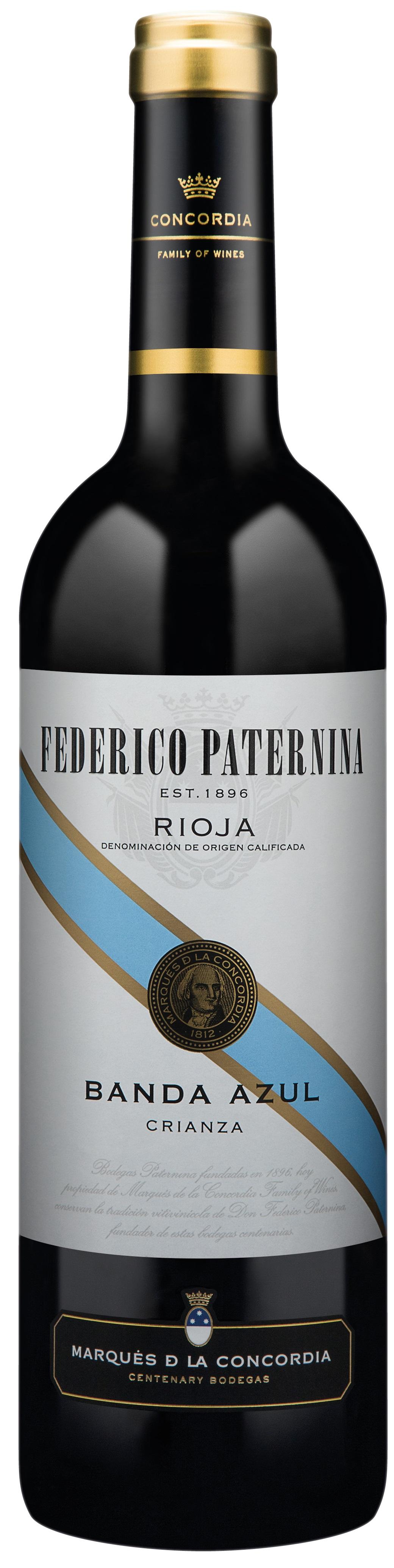 0217  FEDERICO PATERNINA BANDA AZUL 75 CL DO RIOJA