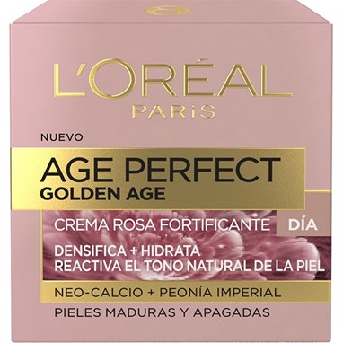 0962  AGE PERFECT GOLDEN AGE CREMA ROSA DE DIA 50 ML CON FORTIFICANTE