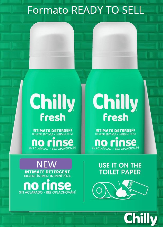 1054  CHILLY ESPUMA NO RINSE (SIN ACLARADO) FRESH 100 ML