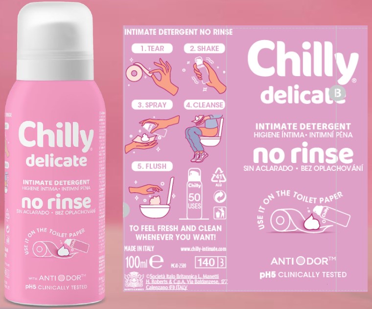 1055  CHILLY ESPUMA NO RINSE (SIN ACLARADO) DELICADO 100 ML