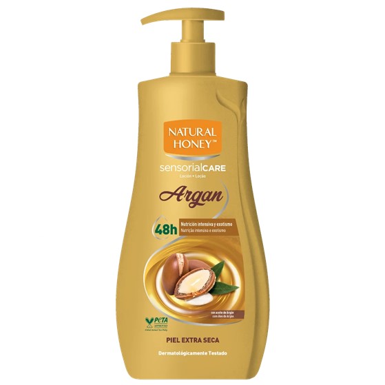 1142  NATURAL HONEY LOCIÓN ARGAN 330ML