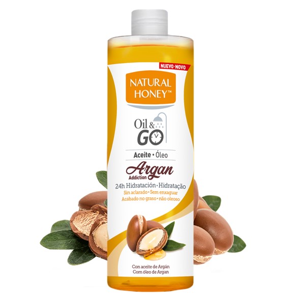 1157  NATURAL HONEY OIL&GO ARGAN 1X6X250 ML.