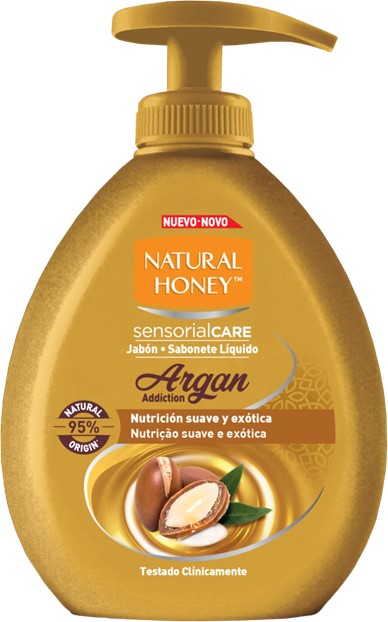 1164  NATURAL HONEY JABÓN DE MANOS ARGAN 300ML