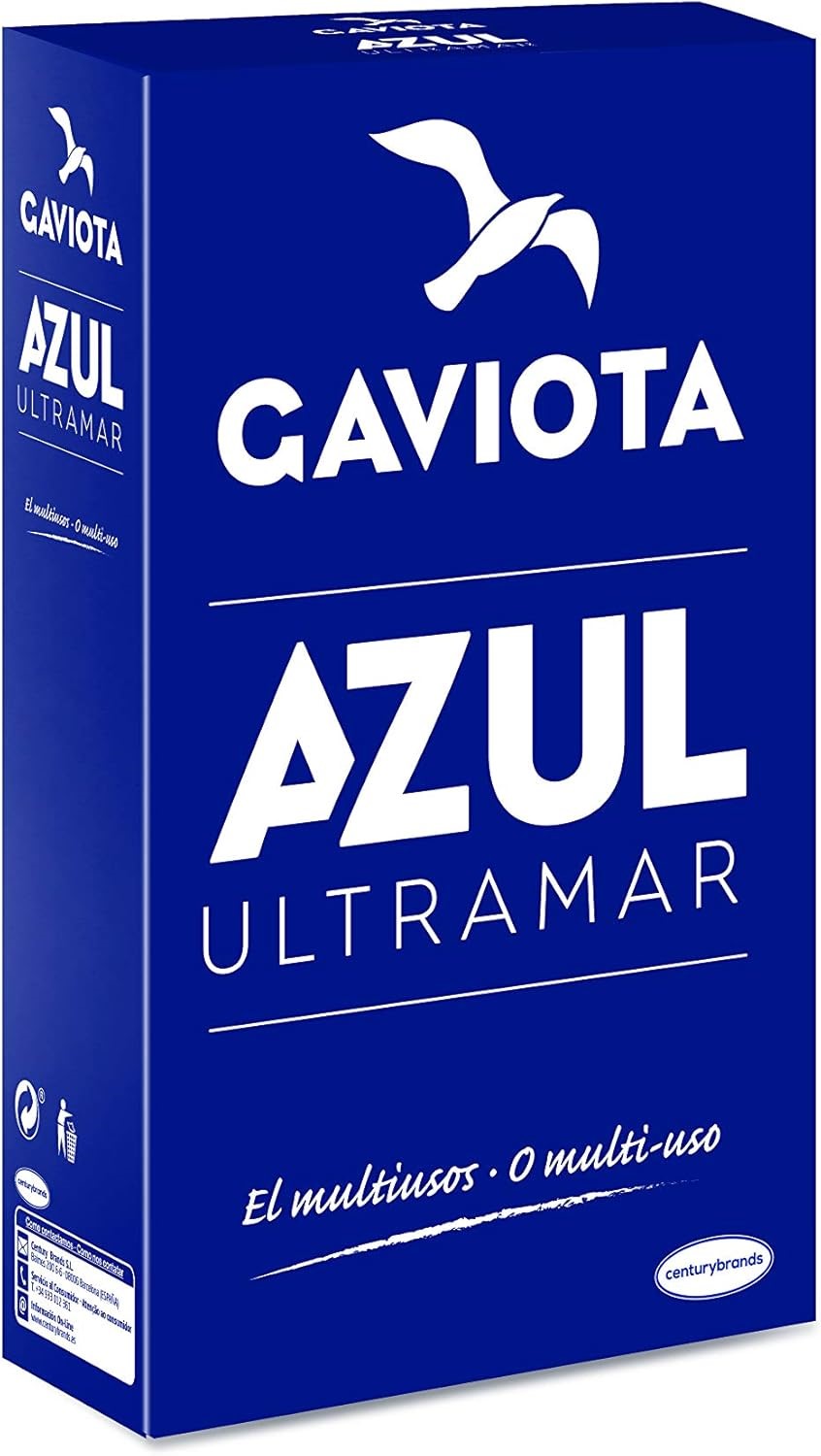 1236  GAVIOTA AZUL ULTRAMAR 1 KG (BLANQUEAR, COLORACIÓN, MEZCLA DE PINTURAS)