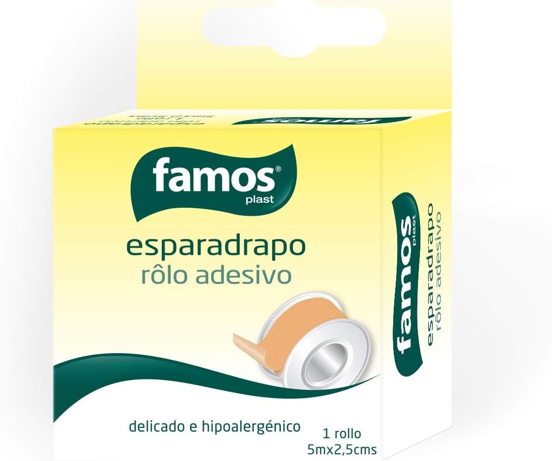 1249  FAMOS PLAST ESPARADRAPO 5 M X 2.5 CM