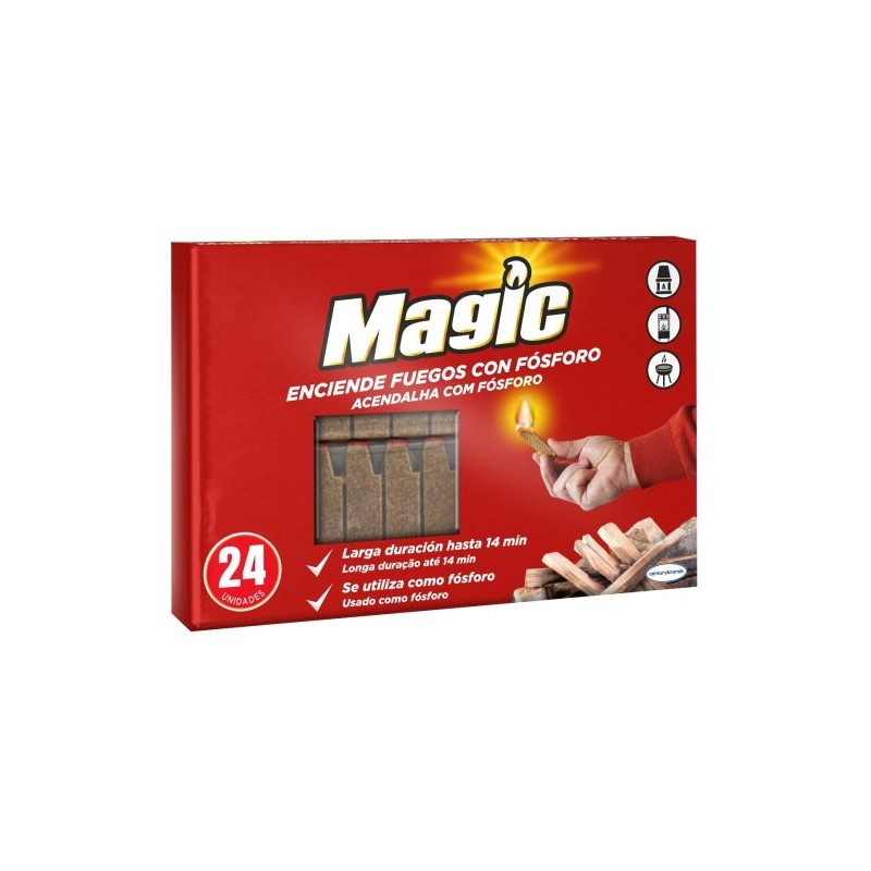 1264  MAGIC ENCIENDE FUEGOS CON FOSFORO 24 UND