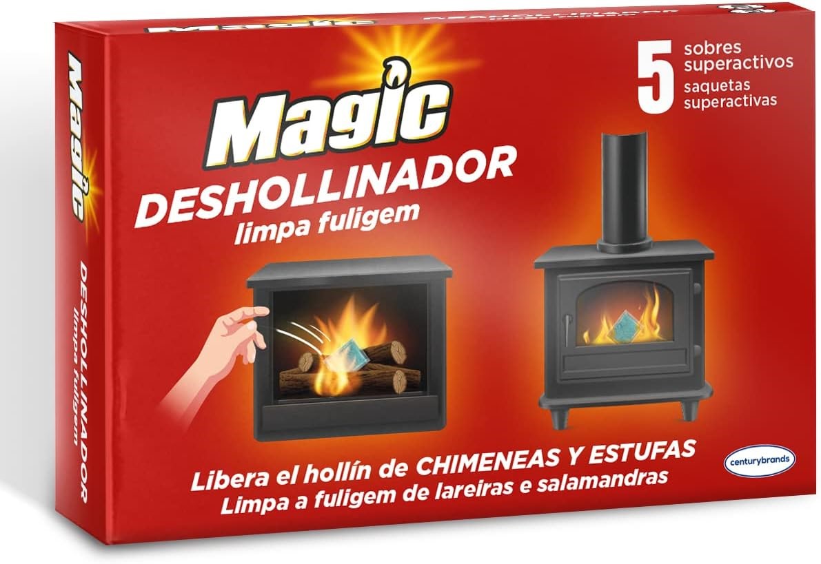 1272  MAGIC DESHOLLINADOR CHIMENEAS/ESTUFAS 5 UNX5 GR