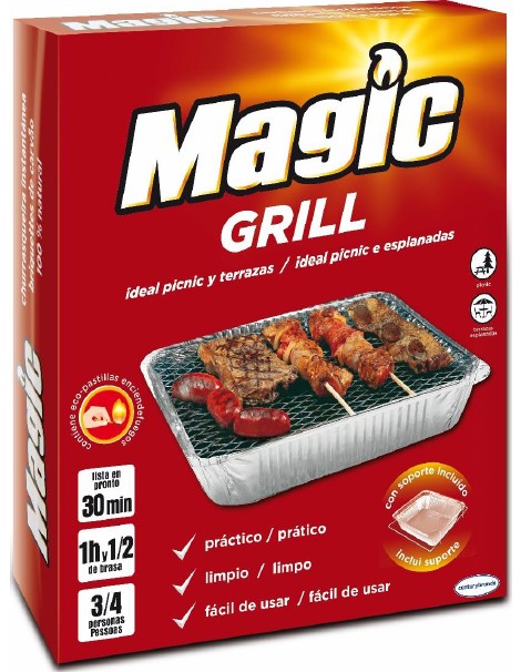 1276  MAGIC GRILL "ESPECIAL BRIQUETAS"